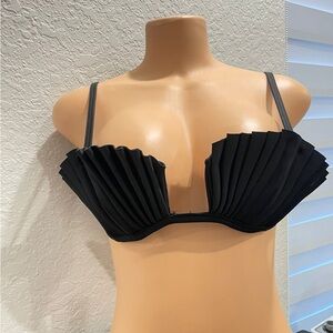 Accordion mermaid style bralette